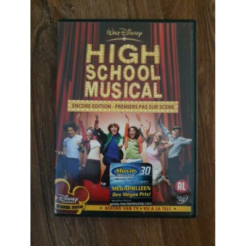 Disney dvd High school musical 1 & 2 & 3