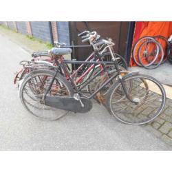 Partij oude rijwielen 7 stuks 80€