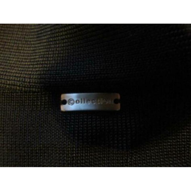 F149 ESPRIT mt S vest bolero gebreid glanskatoen strik