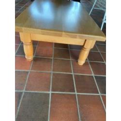 Salontafel licht eiken