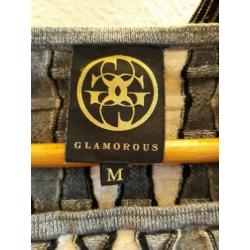 Glamorous trui met bijpassende losse sjaal maat 38