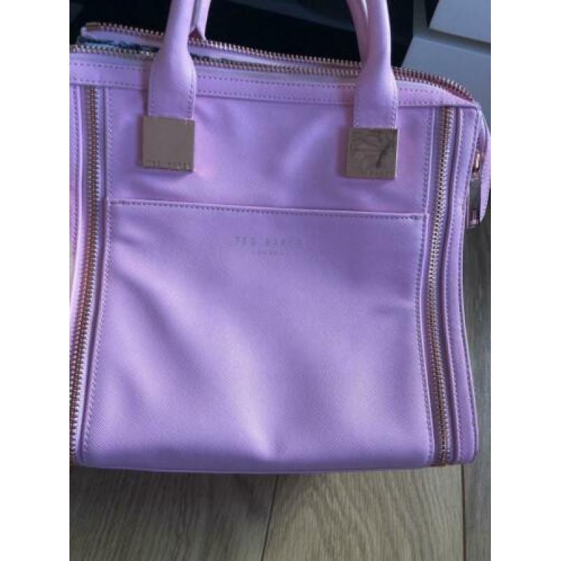 Ted baker tas handtas schoudertas dames roze