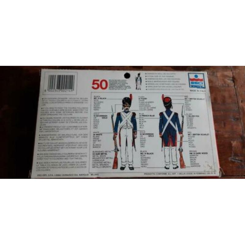 Esci Napoleon wars French Imperial Guard Waterloo 1815