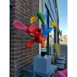 Nieuw Jacky Zegers Hugo Kunstobject Kunst Vrolijk Modern