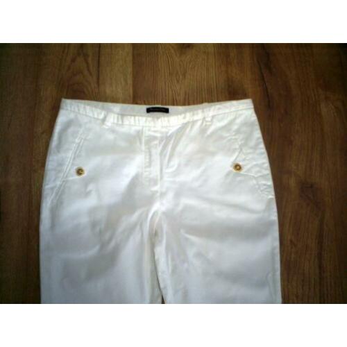 witte MASSIMO DUTTI broek mt. 38