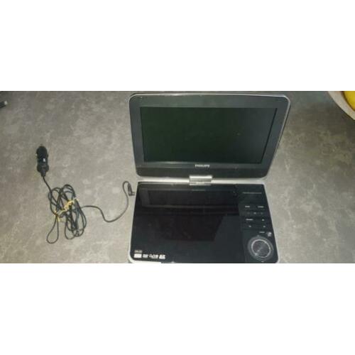 Portable dvd speler voor in auto van Philips