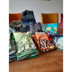 Groot zomerpakket jongen maat 110 (pakket 3)