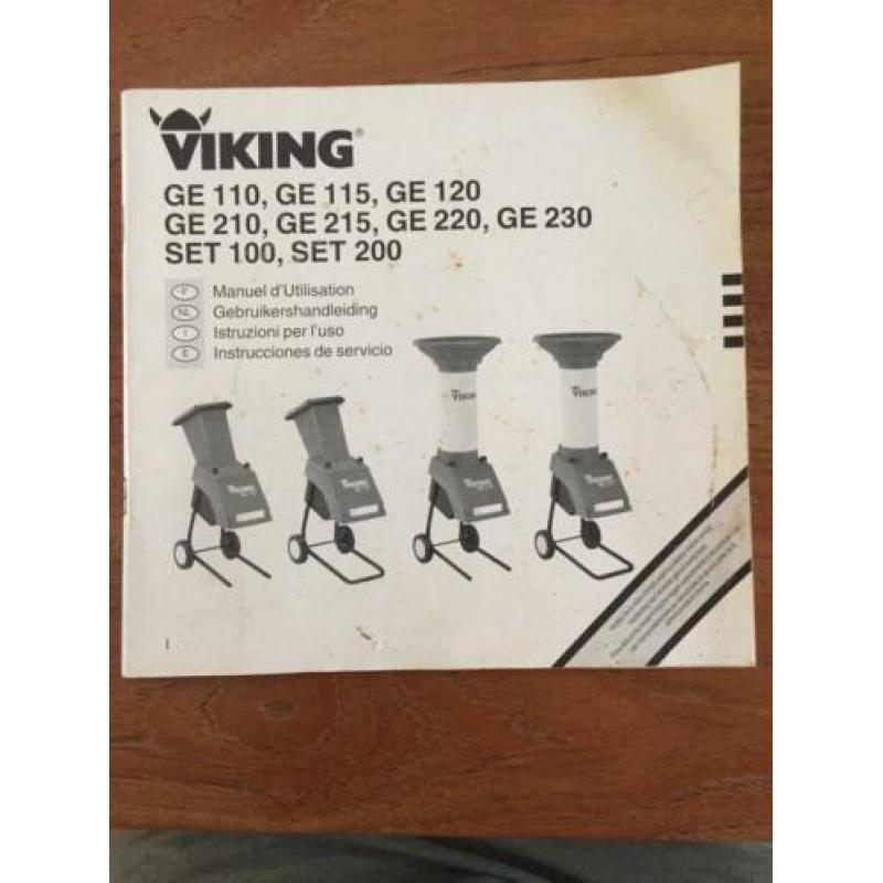 Viking GE120 hakselaar