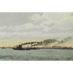 JV809 Gorinchem Raderveerboot naar Sleeuwijk 1914 Kofschip
