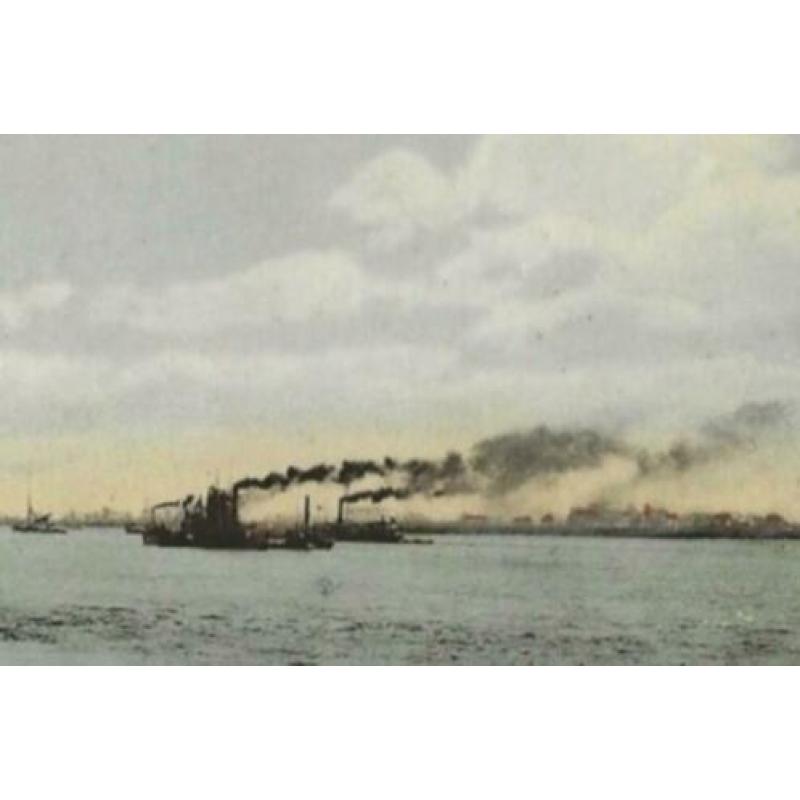 JV809 Gorinchem Raderveerboot naar Sleeuwijk 1914 Kofschip