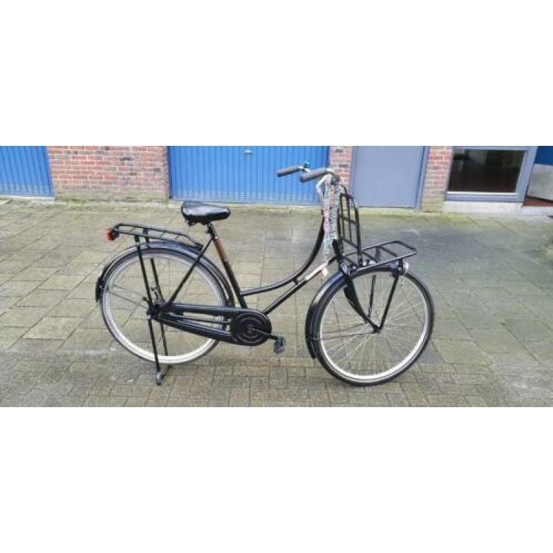Omafiets opoefiets met bagagedrager compleet ZGAN
