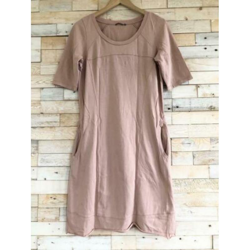 Sandwich oudroze jurk, maat M - NP 89,95 - wyp