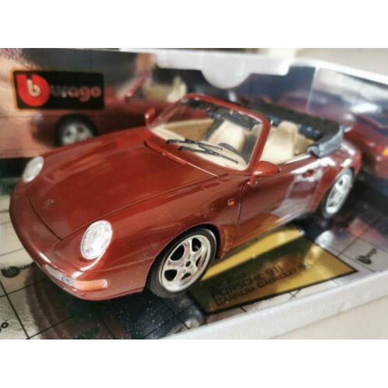 1:18 porsche 911 Carrera cabriolet