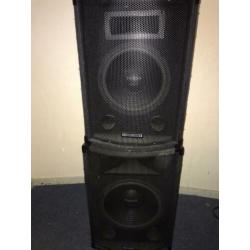 Professionele HQ Power boxen. 400 & 500watt