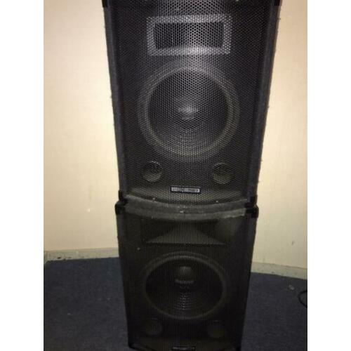 Professionele HQ Power boxen. 400 & 500watt
