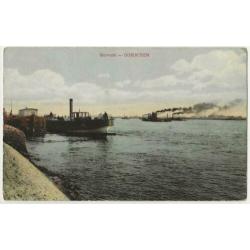 JV809 Gorinchem Raderveerboot naar Sleeuwijk 1914 Kofschip