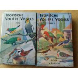 Tropische Voliere Vogels 2 delig- A. Rutgers