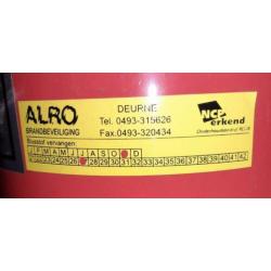 Brand blusser