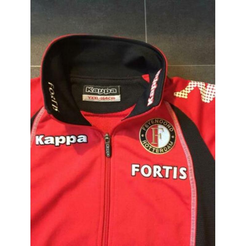 Officieel Feyenoord jack. Kappa, Fortis sponsoring. Nieuw!