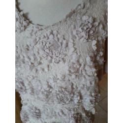 ROZEN TOP TOPPER L Roberto sarto bloemen 42 44
