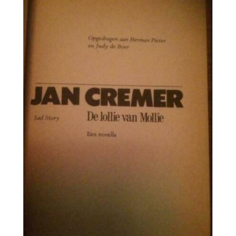 Leesgenot: Jan Cremer: De lolli van Molli + E de Jong + DFF