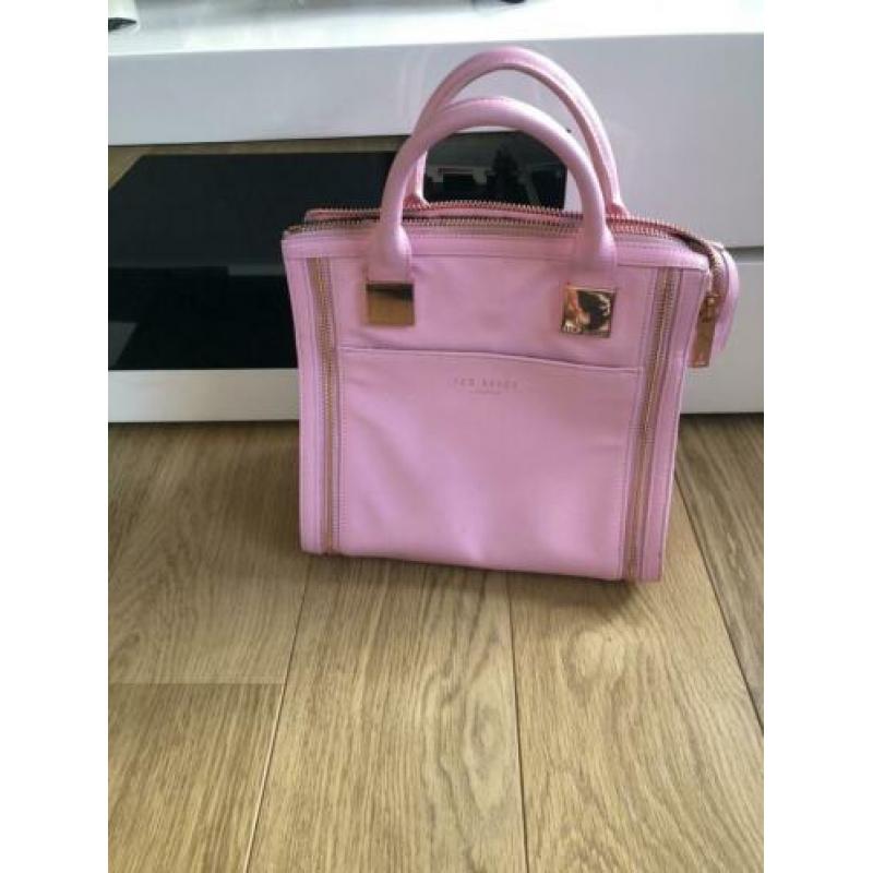Ted baker tas handtas schoudertas dames roze