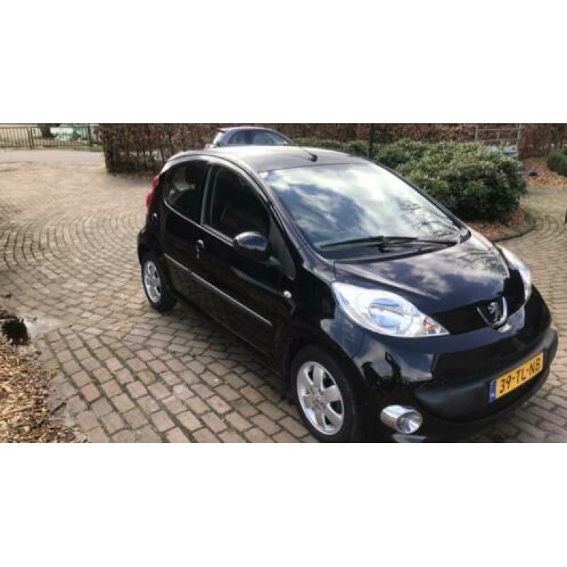 Peugeot 107 XS 1.0 12V 5DR 2006 Zwart airco