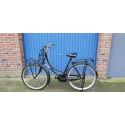 Omafiets opoefiets met bagagedrager compleet ZGAN