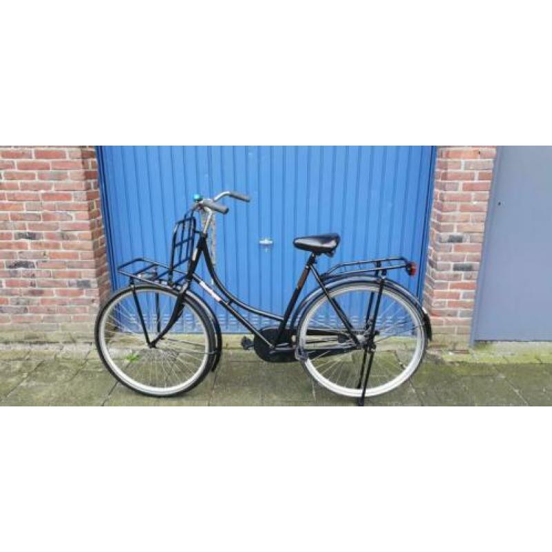 Omafiets opoefiets met bagagedrager compleet ZGAN
