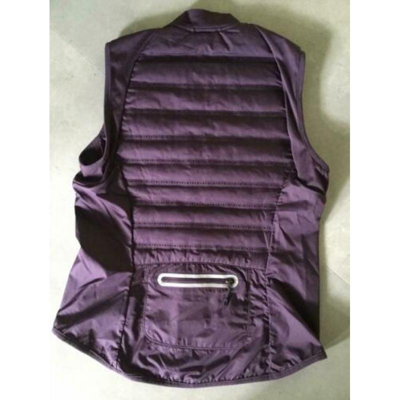 Nike running bodywarmer Aeroloft ~bordeaux rood ~mt. M