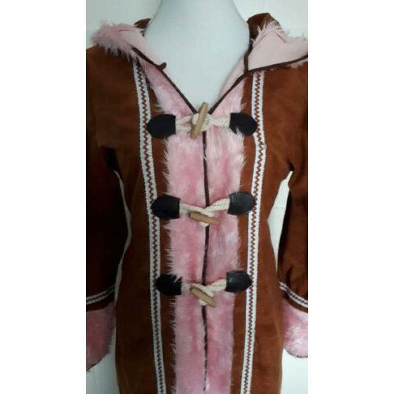 CARNAVAL Eskimo jurk L met beenwarmers en meer feestkleding