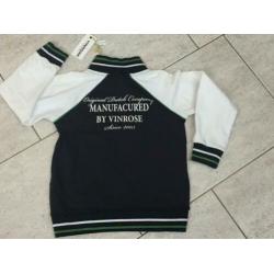UITVERKOOP Laatste NIEUWE Vinrose jongens vest mt. 92