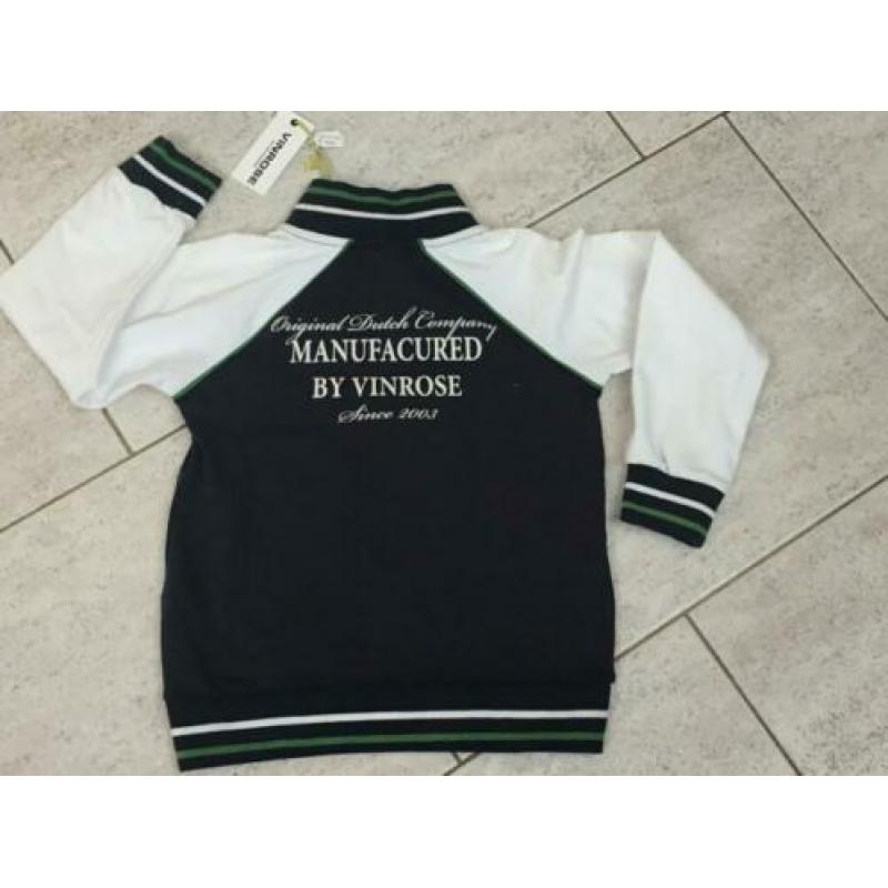 UITVERKOOP Laatste NIEUWE Vinrose jongens vest mt. 92