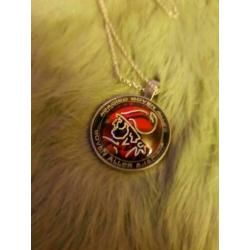 Sterling Zilveren 925/1000 Ajax Logo Ketting
