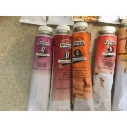 16 x Winsor en Newton olieverf 200 ml