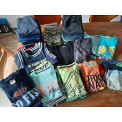 Groot zomerpakket jongen maat 110 (pakket 3)