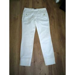 witte MASSIMO DUTTI broek mt. 38