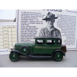Rolls Royce Silver Ghost, Lledo promotional, groen/zwart