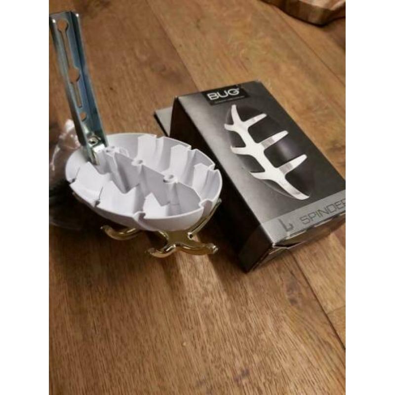 Spinder Design Bug kapstok met Metalen Haak nieuw in doos.