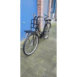 Omafiets opoefiets met bagagedrager compleet ZGAN