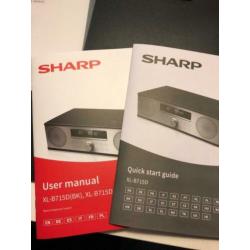 Dab+ Sharp all in one audio systeem (NIEUW!!!)