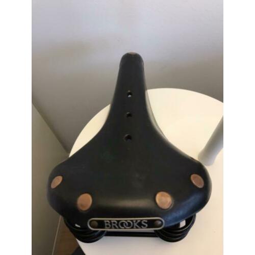 Brooks zadel B396 met koperkleurige klink nagels