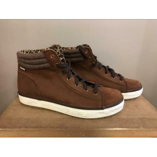 Keds hi rise vintage brown maat 38