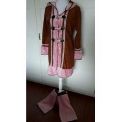CARNAVAL Eskimo jurk L met beenwarmers en meer feestkleding