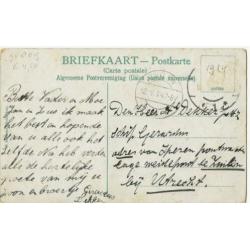 JV809 Gorinchem Raderveerboot naar Sleeuwijk 1914 Kofschip