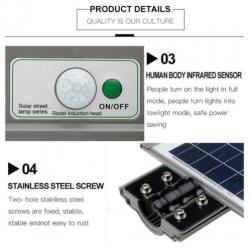 60W LED solar staat lamp