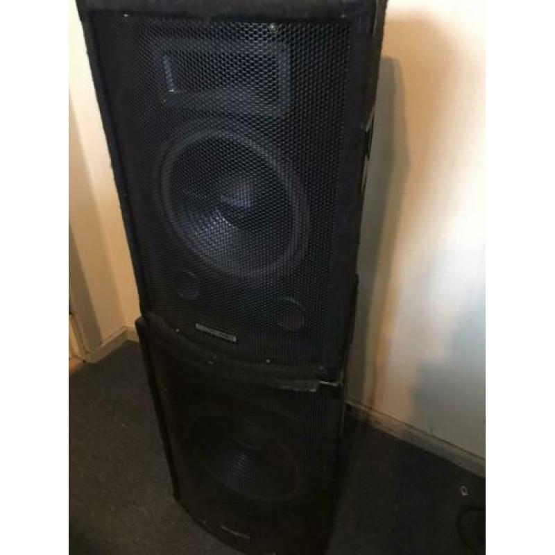 Professionele HQ Power boxen. 400 & 500watt