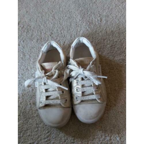 Shoesme leren sneakers met slangenprint maat 27