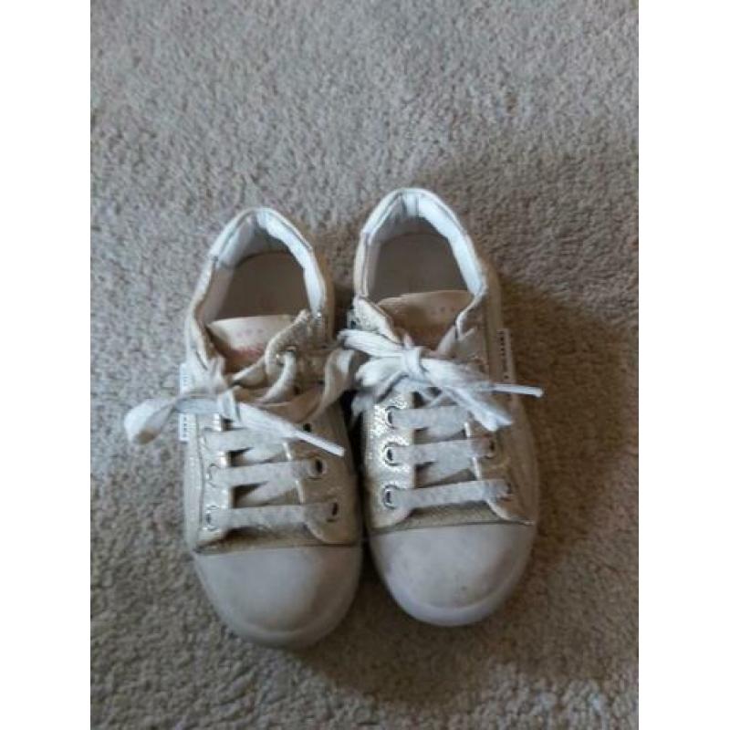 Shoesme leren sneakers met slangenprint maat 27