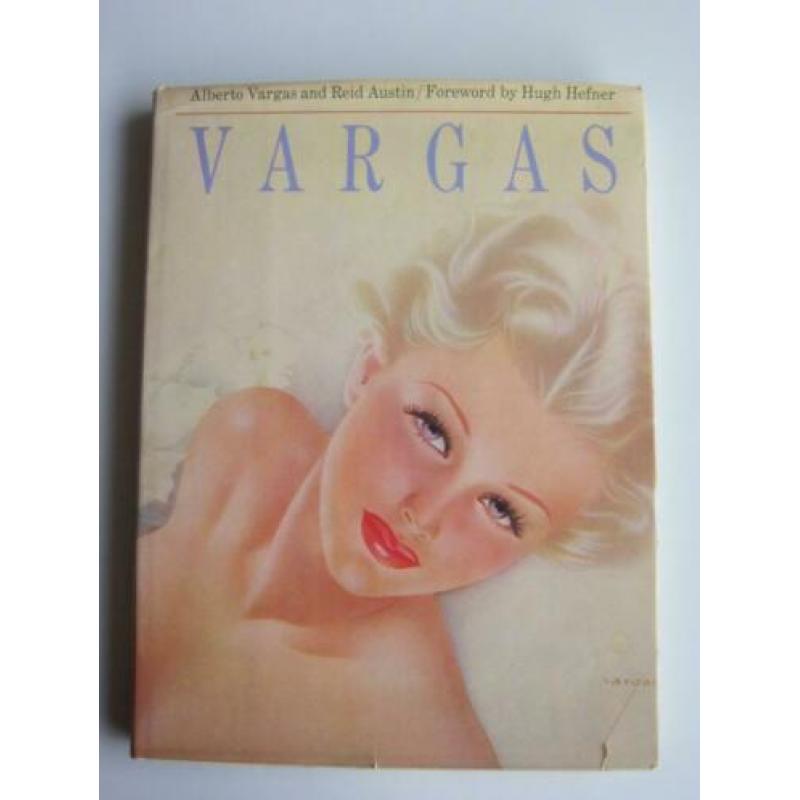 Vargas door Alberto Vargas met voorwoord van Hugh Hefner